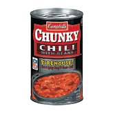 Campbell's&nbsp;Chunky&nbsp;chili with beans, firehouse!, hot & spicy beef & bean chili Full-Size Picture